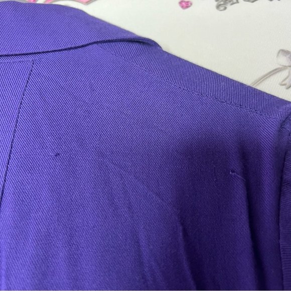 Talula Aritzia blazer purple business casual rare retro 2000s y2k. Size 2. - Picture 8 of 8